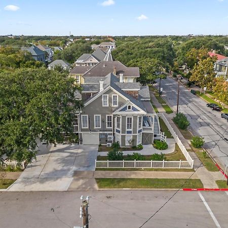 Historic Galveston Family Beach Home With 3 King Beds Exterior foto