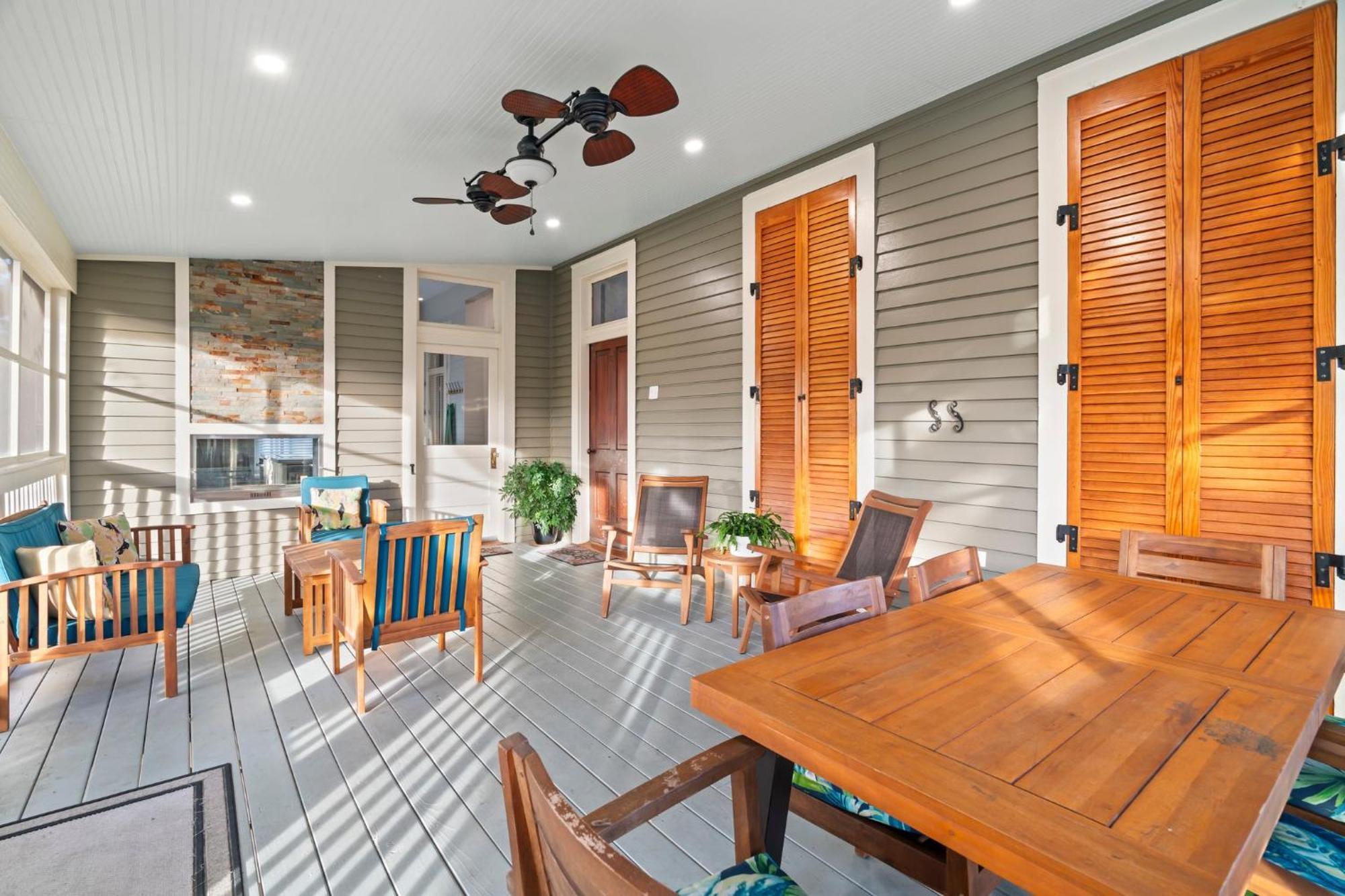 Historic Galveston Family Beach Home With 3 King Beds Exterior foto