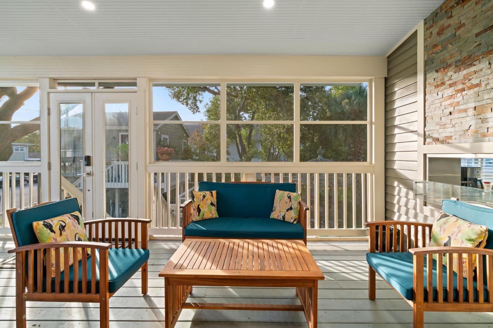 Historic Galveston Family Beach Home With 3 King Beds Exterior foto